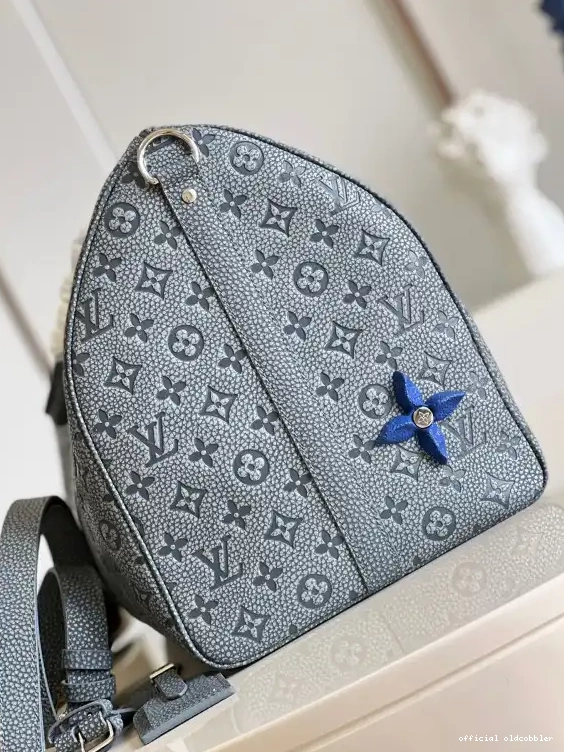 Official oldcobbler VUITTON 50 LOUIS KEEPALL 0616